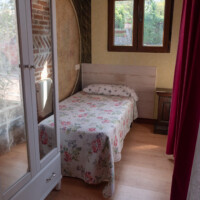 dormitorio infantil individuale en apartamento rural en llanes